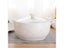 Ceramic Soup Pot 2.6L White Round Nordic Lid Large Bowl Kitchen Tableware Carousel 3