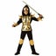 Gold Dragon Ninja Japanese Warrior Stealth Book Week Child Boys Costume Carousel 1