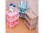 Plastic Bathroom Corner Shelf Organizer Shampoo Holder Carousel 3
