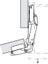 Corner Cabinet 165 degree SOFT CLOSE hinge Hafele Kitchen Carousel 3