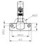 Cabinet Hinge for Corner Door Pie Cut Hafele Kitchen Carousel 5