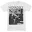 Morrissey T Shirt Barber Shop Logo new Official Mens White Carousel 1