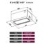 Eurochef 60Cm Undermount Rangehood Silver Quiet 3 Speed Layer Dishwashable Filte Carousel 2