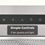 Eurochef 60Cm Undermount Rangehood Silver Quiet 3 Speed Layer Dishwashable Filte Carousel 3