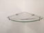 Glass shelf Curved Corner Series 250mm Lennox Bathroom CHCH Carousel 2