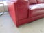2669 MODERN RED LEATHER 3 SEATER SETTEE Carousel 4