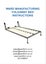 Queen size easy fold Murphy wall bed mechanism & automated leg system Carousel 1