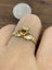 *SWEET CUPID* 9ct Gold Bespoke Citrine Claddagh Ring *MODERN CLASSIC* Carousel 1
