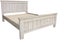 QUEEN BED FRAME - BERLIN - WHITE WASH SOLID ACACIA HARDWOOD Carousel 4