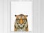 Tiger - Contemporary Art - Kids, Nursery Art - Canvas Print - Artwork - A2 Carousel 1
