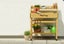 Potting Table with Free Garden Tool Set, Tray & Hooks - Natural Carousel 4