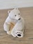 Vintage Artesania Rinconada ( ATR ) Pottery Polar Bear Figurine Carousel 4