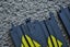 AFX TYCO SLOT CAR TRACKS - 2x 9" Straight Lane Changer Tracks Carousel 2