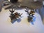 Scottish Grouse Claw Brooch and Stag Head Earrings Carousel 1