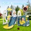 Kids Slide Swing Set Carousel 6