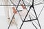 BRABANTIA 25m Hang On Drying Rack in Black Drying Airing Rack Clothing Horse ... Carousel 2