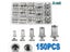 150PCS Rivet Nut Mandrel Kit For M3-M8 Sizes Carousel 3