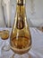 Vintage Amber Glass Decanter Set – Bohemian Style – Gold Gilded – 4 Glasses Carousel 9