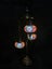 Turkish Mosaic Lamp 3 - Multi Coloured 3 Tier (75cm) Carousel 1