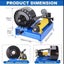Portable Electric Hydraulic Hose Crimping Machine Tool Kit Carousel 6