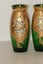 ***SIMPLY STUNNING BOHEMIAN HANDPAINTED GOLD AND FLORAL DESIGNED VASES*** Carousel 4