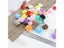 480-500pcs 3cm Mini PE Foam Rose For Wedding Decoration Carousel 8