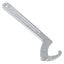 Adjustable Hook Wrench C Spanner 50mm - 120mm For Slotted Retaining Rings Carousel 6