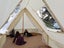 4m Bell Tent with extra zip-on Porch - Oxford 900D Heavy Duty Canvas Carousel 5