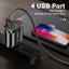 Universal USB Fast Charger Mobile Phone 3.1A Multiple 4 Ports USB Travel Adapter Carousel 4
