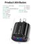Universal USB Fast Charger Mobile Phone 3.1A Multiple 4 Ports USB Travel Adapter Carousel 6