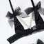 House Of Dasein Lace Patchwork Pearl Chain Lingerie Set Carousel 4