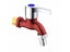 Garden Balcony Water Tap 1/2" Male Thread Wall Mount Washing Machine Faucet Carousel 5
