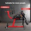 Centra Leg Extension Leg Curl Machine Adjustable Seat Backrest Plate Loaded Firm Carousel 6
