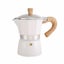 Coffee Maker Wood Grain Handle Outdoor Manual Espresso Machine Camping Beige 300 Carousel 1