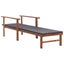 Vidaxl Sun Lounger Poly Rattan And Solid Acacia Wood Black Carousel 4