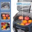 Portable Lunch Bag 12L Large Capacity Lunch Tote Bag Reusable Cooler Bag Carousel 13