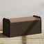 Vidaxl Storage Bench With Cushion Brown 115X51x52 Cm Poly Rattan Carousel 8
