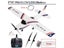 Parkten RC Airplane P707G PRO LCD Version 2.4G 3D/6G With Gyro 3Ch Fixed Wing Carousel 1