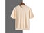 Summer New Pure Wool Solid Color Male O-neck Button Knitted Short Sleeve Carousel 6