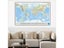 59*42cm The World Orographic Map In Spanish Small Poster Canvas Painting Wall Carousel 4