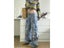 Women's Blue Wide Leg Multi Pocket Cargo Jeans Carousel 5
