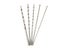 5Pcs Extra Long HSS High Speed Steel 150mm Drill Bit Set Bits For Wood Aluminum Carousel 6