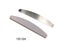 New Grey Metal Nail File Calluses Remover Manicure Nail Art Stainless Steel Carousel 6