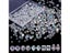 300pcs Crystal Glass Beads Mixed Crystal Glass Beads Various Crystal Beads Bulk Carousel 3