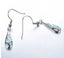 925 Sterling Silver Opal Drop Earrings "Leland" (White) Carousel 5