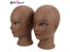 New Female Bald Mannequin Head With Stand Holder Cosmetology Practice African Carousel 5