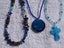 3 x Vintage Blue stone & CZ necklaces - stunning! Carousel 3