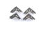 100pcs 10x10x3mm Silver Metal Corners For Books Scrapbooking Photo Albums Menus Carousel 3