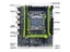 ZSUS X99-8D4 Motherboard Set Kit With LGA2011-3 Xeon E5 2650 V4 CPU DDR4 16GB Carousel 6