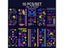 Fluorescent Sticker Luminous Temporary Tattoos Stickers UV Glow Fluorescent Carousel 1